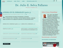 Tablet Screenshot of drjulioselva.com